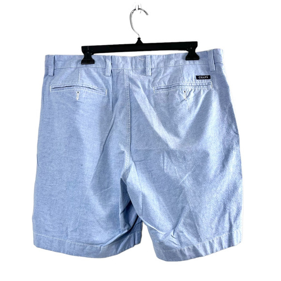 Men's Light Blue Chaps Chino Shorts 36 - Picture 2 of 4